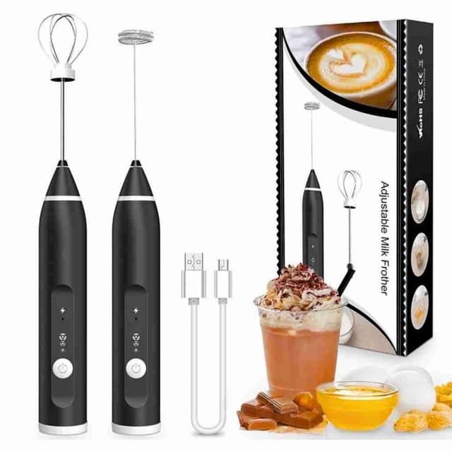 Mousseur à Lait Électrique Rechargeable