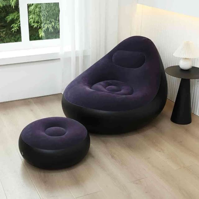 Fauteuil gonflable +pompe manuel