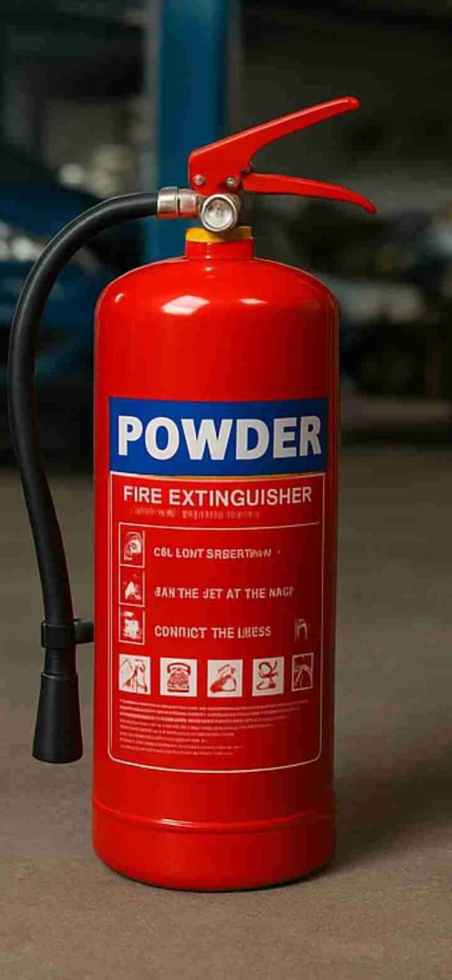 Extincteur 6kg poudre ABC , sécurité garantie