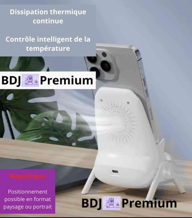 Chargeur iPhone & Android - Support en forme de chaise