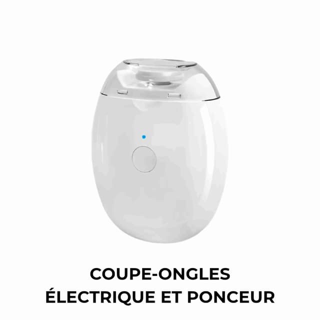 COUPE-ONGLES ÉLECTRIQUE ET PONCEUR