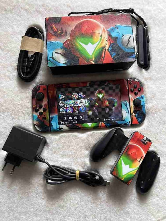 Nintendo Switch importé cracker + jeux