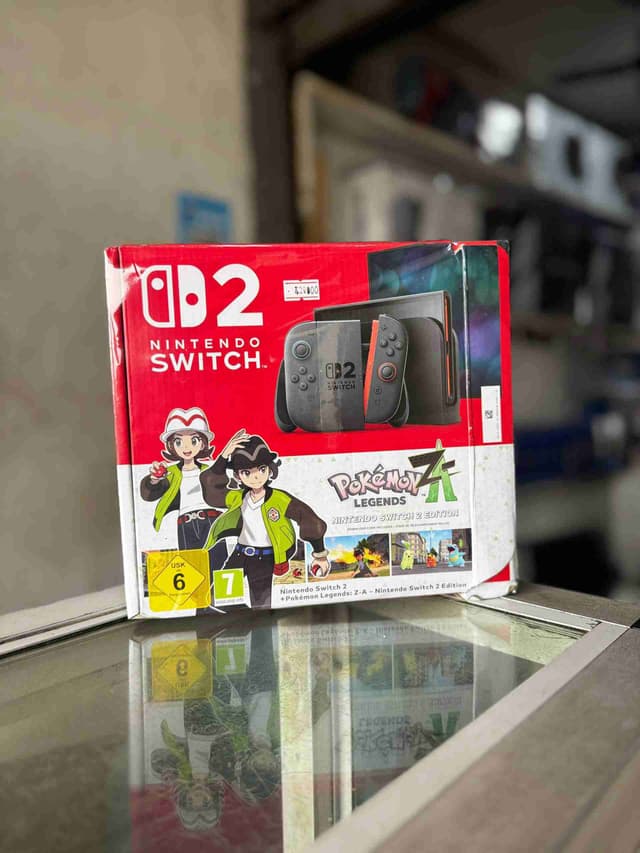 Nintendo Switch 2 édition Pokémon + 7 jeux