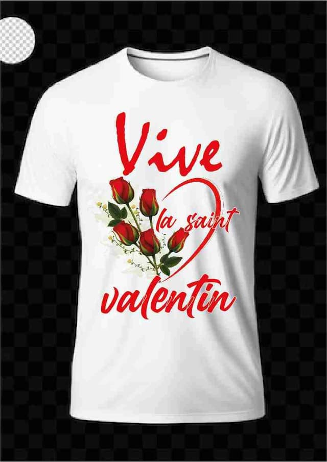 Tee-shirts saint Valentin