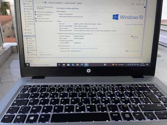HP EliteBook 840 core i5 6th génération