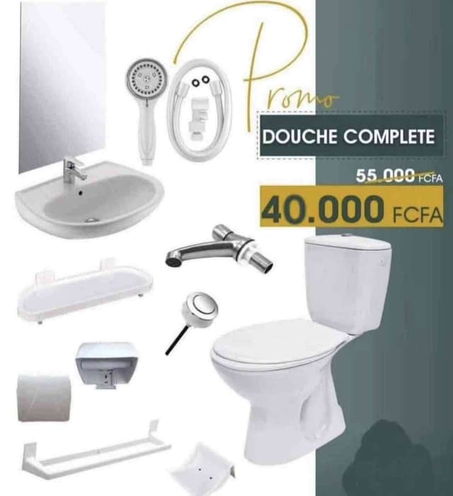 Douche complète en promotion