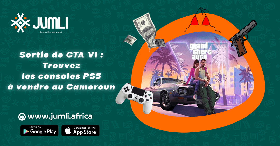 Sortie de GTA VI : Trouvez les consoles PS5 à vendre sur Jumli