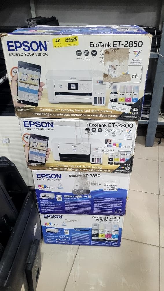 IMPRIMANTE EPSON ECOTANK ET-2850 MULTIFONCTION COULEUR